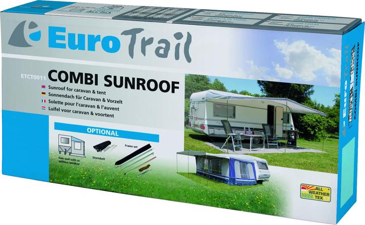 Immagine prodotto Eurotrail Tenda da sole combinata per caravan o tenda, No. 16 (Tenda, 6.40 kg)