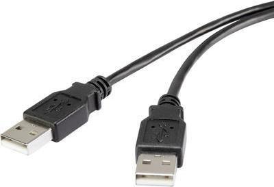 Produktbild Renkforce USB 2.0 Kabel (1x USB 2.0 Stecker A (3 m, USB 2.0, 2.50 W)