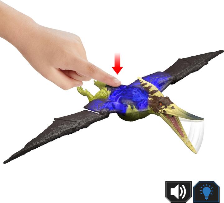 Actual product image 0 JURASSIC WORLD WILD ROAR Pteranodon