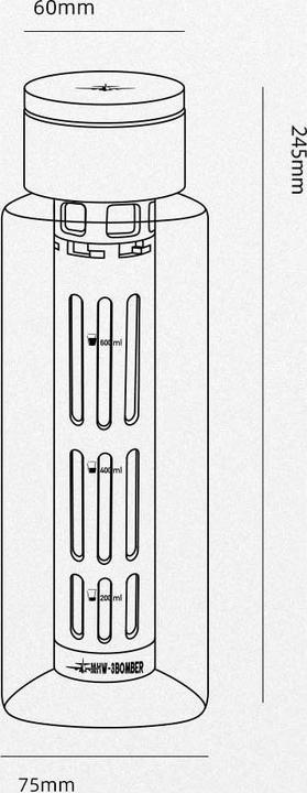 Actual product image MHW 3Bomber Ice Core Cold Brew (0.60 l)