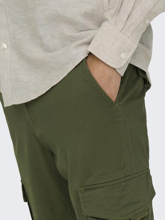 Produktbild Only & Sons Einfarbige Cargohose
