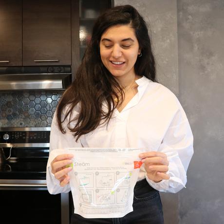 Produktbild Bblüv 6 Dampf-Mikrowellen-Sterilisationsbeutel