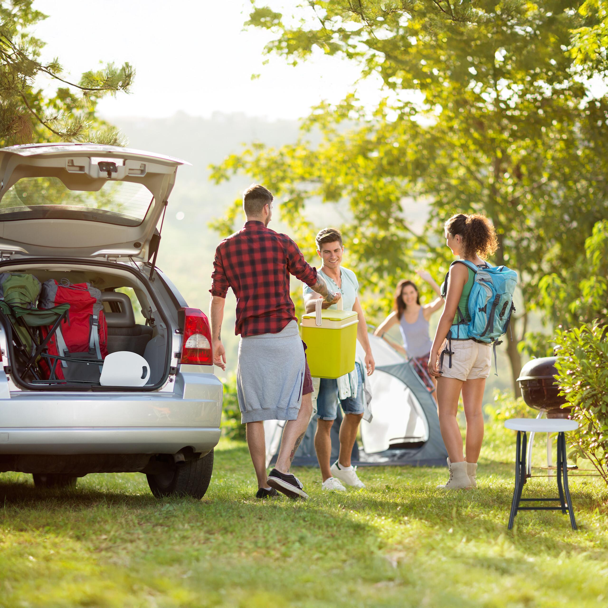 Thumbnail - Relaxdays, Hocker + Pouf, 2x Klapphocker