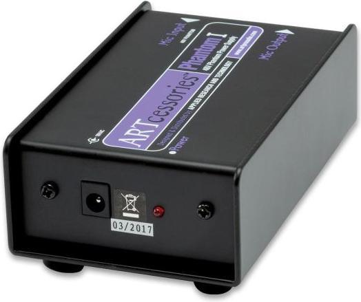 Actual product image ART Audio ART Phantom power supply Phantom I 1-channel 48V with XLR cable