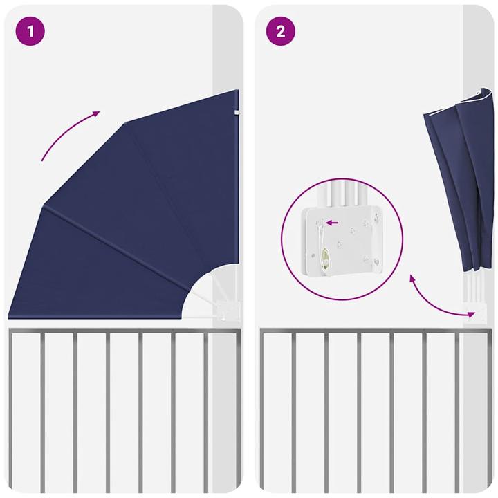 Produktbild vidaXL Balkon Sichtschutz (115 cm)