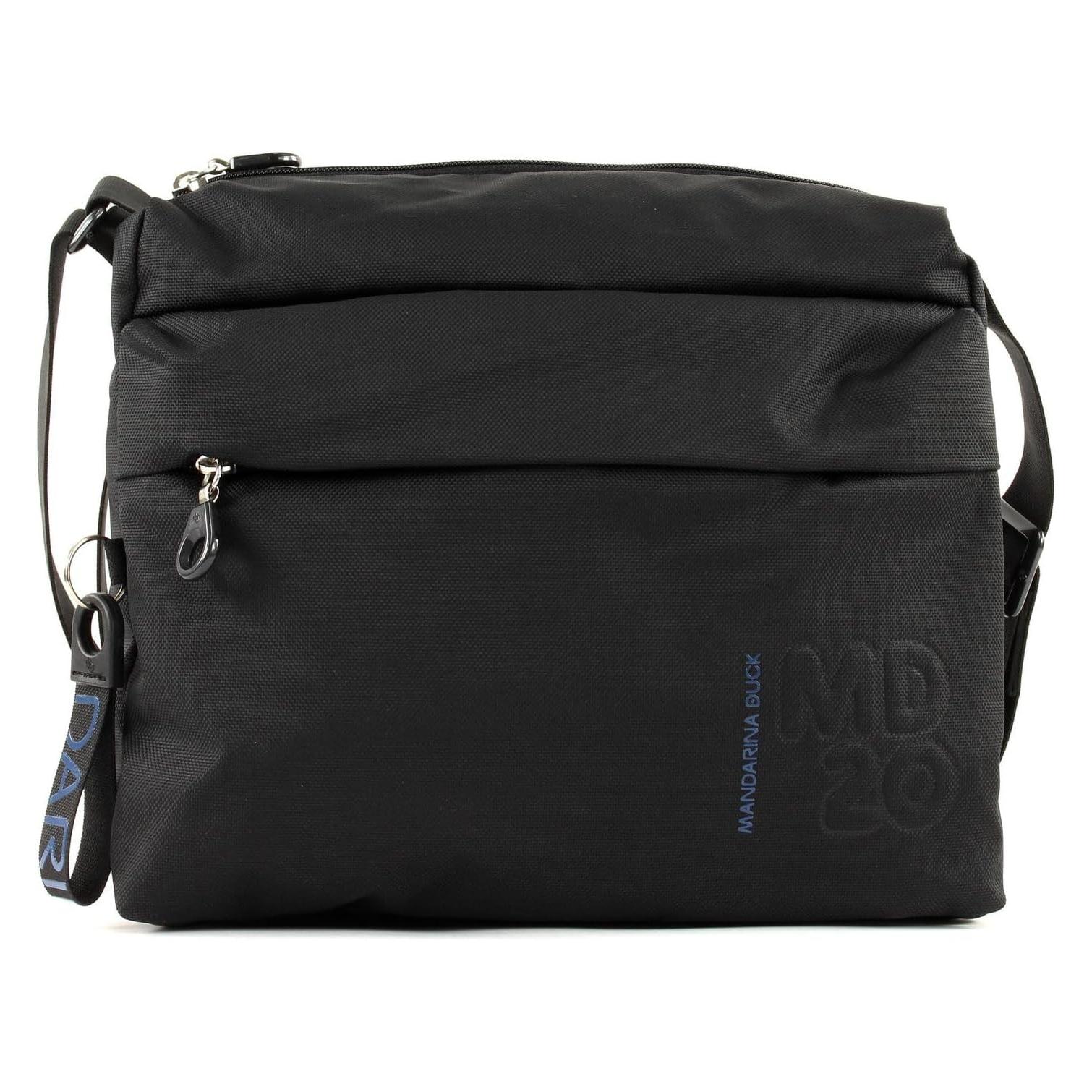 Mandarina Duck, Damen, Handtasche, Umhängetasche MD20 Crossover Bag QMTT4, Schwarz