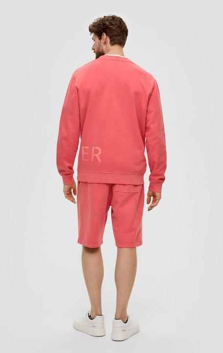 Image du produit s.Oliver Sweatshirt Baumwoll-Sweatshirt mit Logo-Print (L)