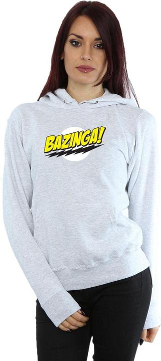 Actual product image Dam Womens/Ladies Sheldon Bazinga Hoodie (L)