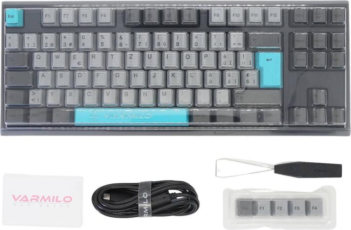 Actual product image Varmilo Cliff Moonlight VCS88 (CH, Cable, Wireless)