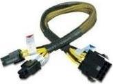 Actual product image Akasa AK-CB8-8-EXT 8 Pin, power supply extension, 30cm
