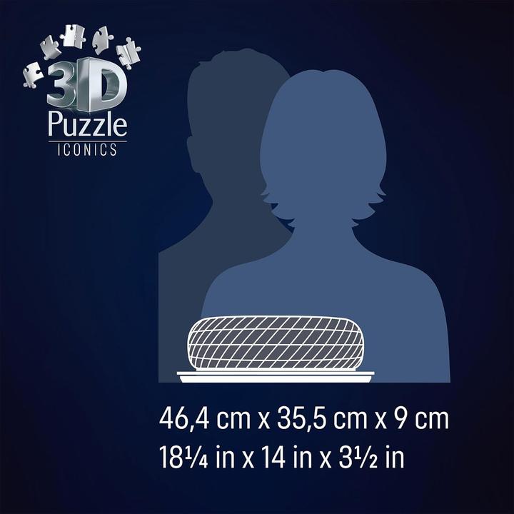Immagine prodotto Ravensburger Iconics: Allianz Arena - mit Licht (216 pezzi)