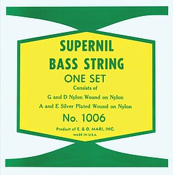 Energie-Label La Bella 1006 Supernil Kontrabass Saiten (Gitarre)
