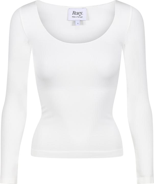 Immagine prodotto Ruey Essentials Langarm Top Formend Recycelt Stretch Alltag (XXS)
