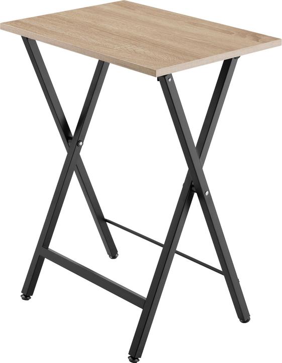 Produktbild tectake 2er Set Beistelltische Phoenix klappbar (48 x 36 x 66.5 cm)
