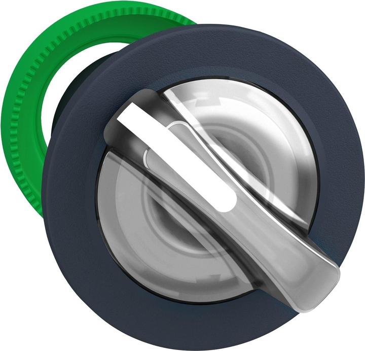 Actual product image Schneider Electric Illuminated selector switch, plastic, front, ZB5FKCUST01