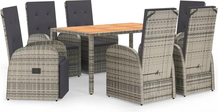 Produktbild vidaXL Garten Essgruppe (190 x 90 x 75 cm)