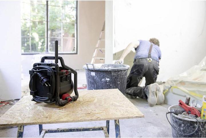Produktbild PerfectPro Baustellenradio, IP65, Akku integriert (DAB+, KW, Bluetooth)