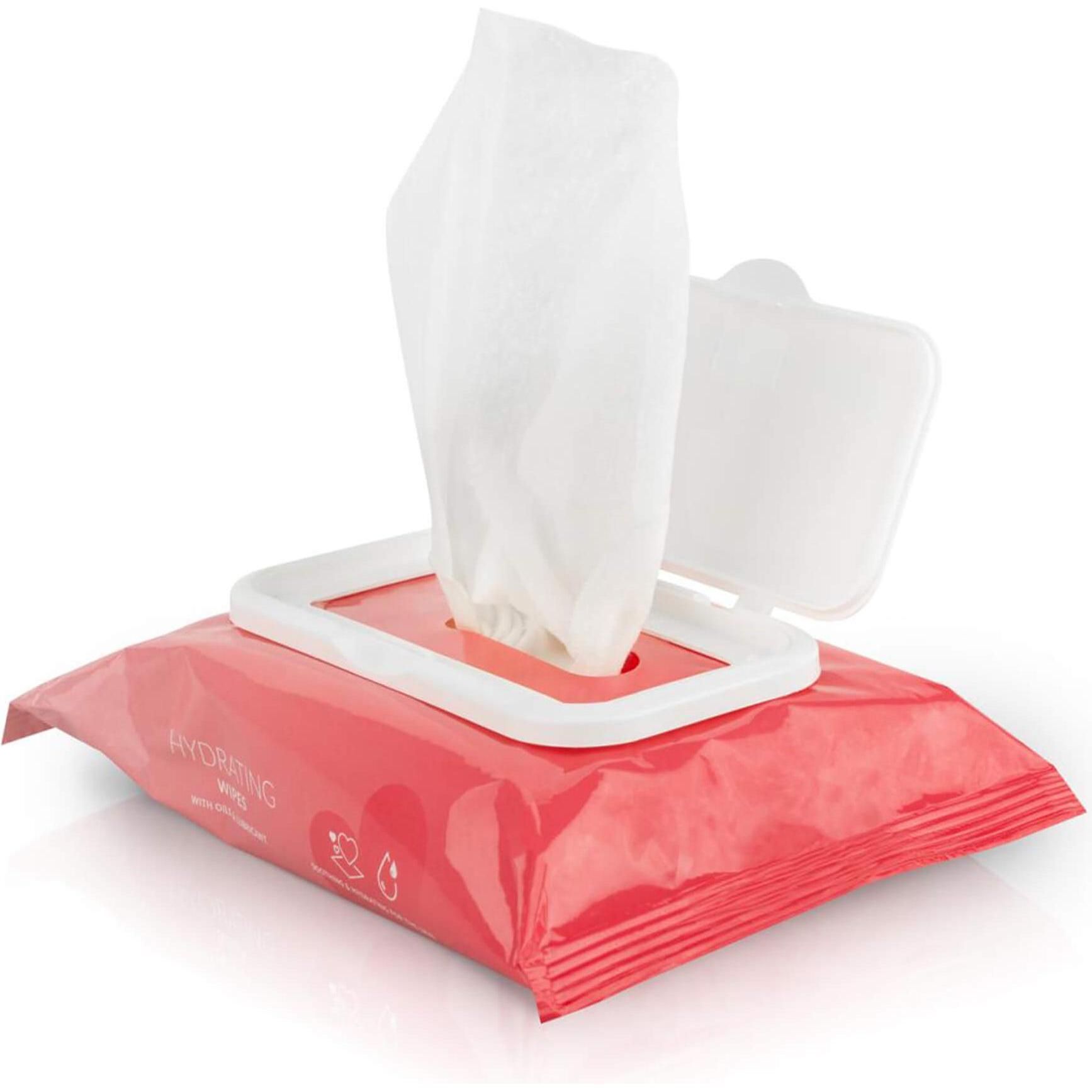 Thumbnail - EasyGlide, Intimpflege, Feuchtigkeitstücher mit Gleitmittel und Ölen (Intimtücher)