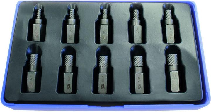 BGS Jeu d'extracteurs de vis cassées | 10 pièces