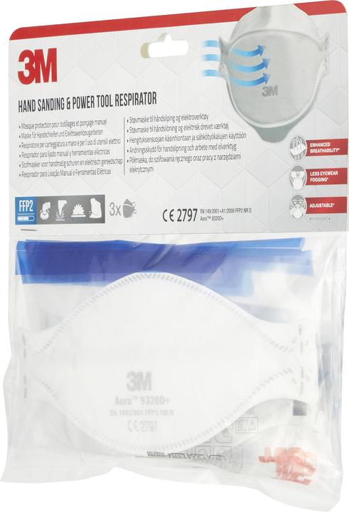 Image du produit 3M 9320C3 (FFP2, 3 x)
