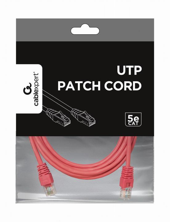 Actual product image Gembird Patch cable (U/UTP, CAT5e, 3 m)