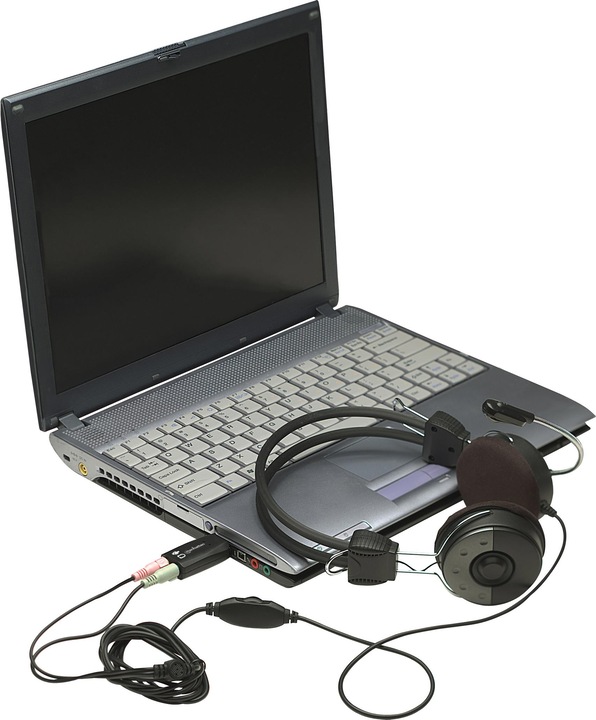 Image du produit Manhattan Adaptateur audio 3D USB à haut débit (USB 2.0)