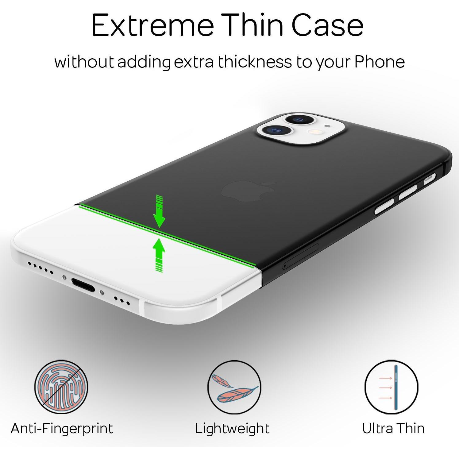 Thumbnail - Nalia Hardcase (Apple iPhone 12 Pro, Apple iPhone 12), Smartphone Hülle, Schwarz