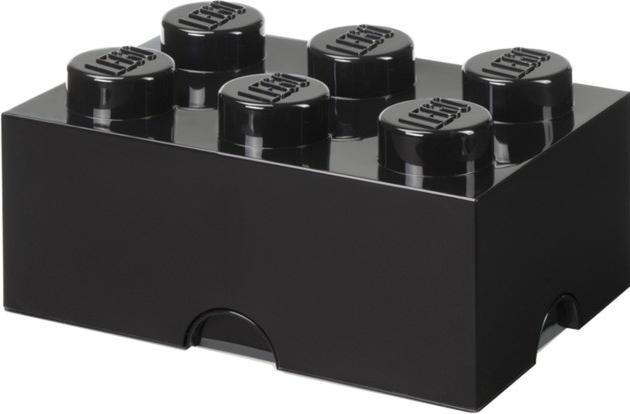LEGO Storage Brick 6 (black)