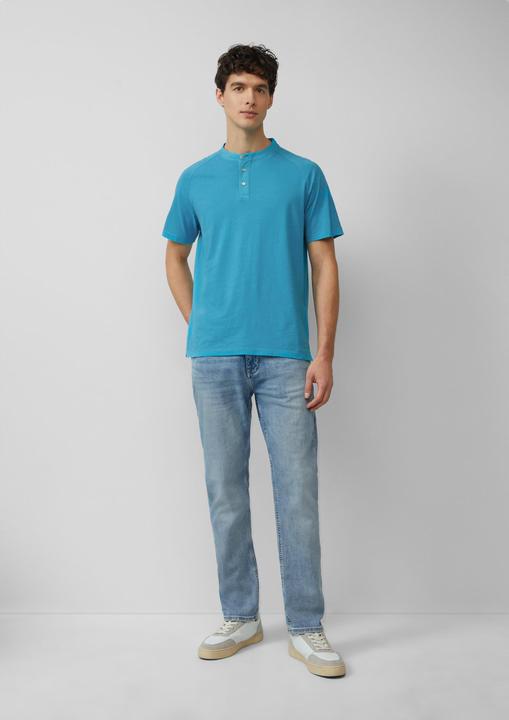Produktbild S.Oliver T-Shirt Henley-T-Shirt mit Raglanärmeln und Garment Dye (S)