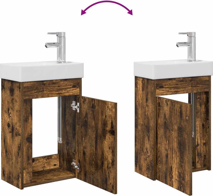 Actual product image vidaXL Badezimmer-Waschtisch (405 mm, 225 mm)