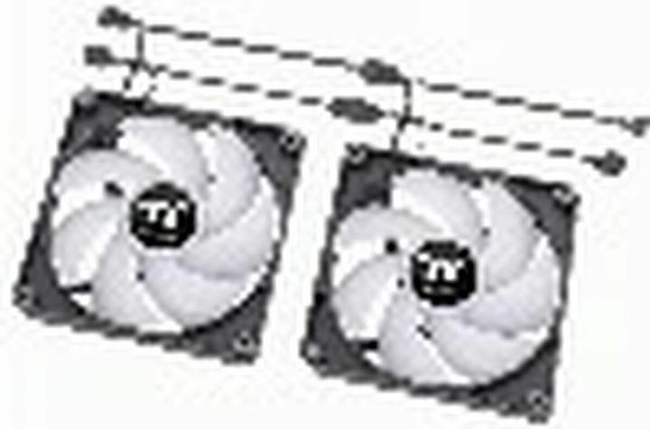 Actual product image Thermaltake TT CT140 ARGB Sync PC Cooling Fan 2 Pack CL-F150-PL14SW-A (140 mm, 2 x)
