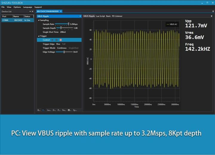 Produktbild PowerGuard AVHzY C3 USB-C Power Meter Tester