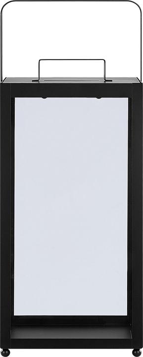 Productafbeelding Beliani Lantaarn metaal zwart 41 cm LEPAR