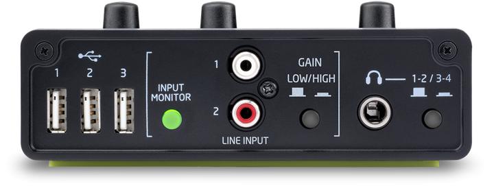 Actual product image novation AudioHub 2x4 (USB)