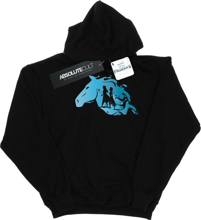 Actual product image Disney Mens Frozen 2 Nokk Silhouette Hoodie (XXL)
