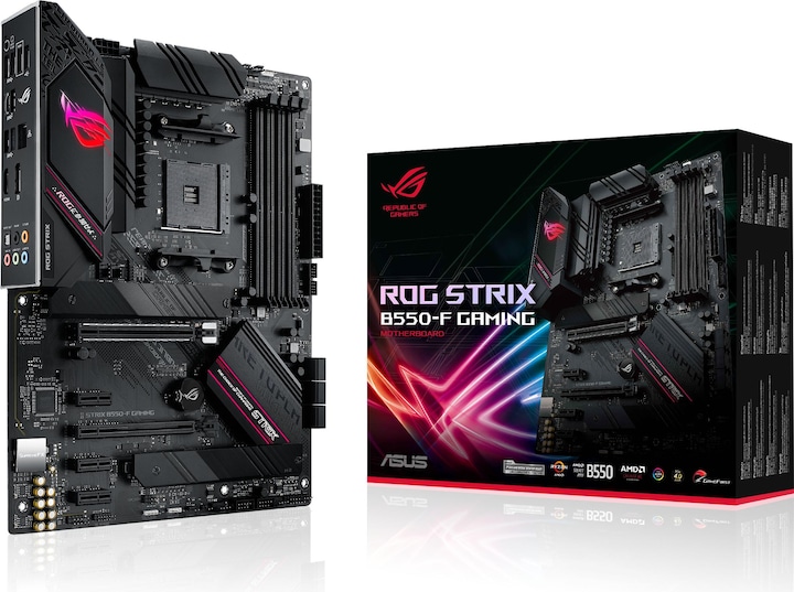 Immagine prodotto ASUS MB ROG STRIX B550-F GAMING WI-FI IIAMD,AM4,DDR4 (AM4, AMD B550, ATX)