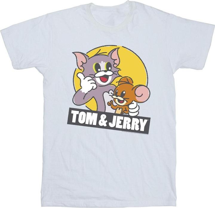 Image du produit Tom & Jerry - T-shirt SKETCH LOGO - Fille (152, 158)