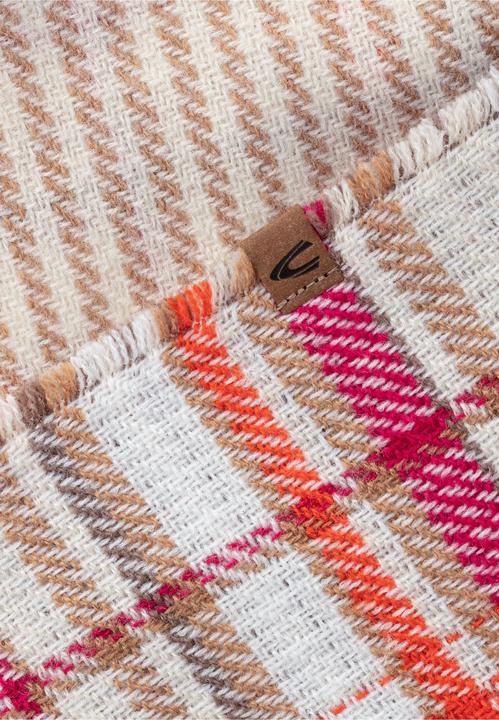 Actual product image Camel Active Fine woven scarf with check pattern