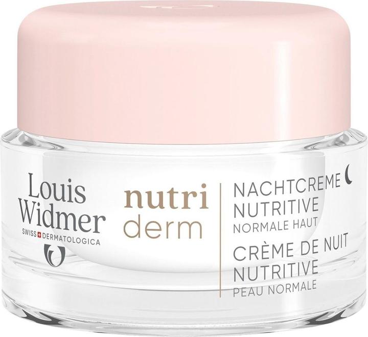 Louis Widmer WIDMER Nutritive 50ml ohne Parfum (50 ml, Nachtcreme)