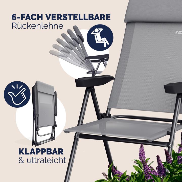 Produktbild Casaria Gartenstuhl