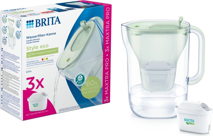 Brita Style eco inkl. 3 MX PRO Hellgrün