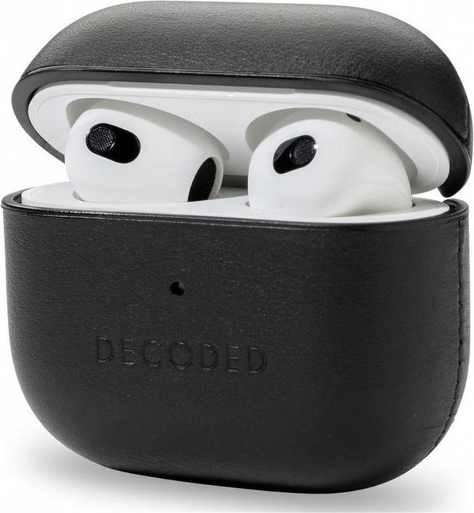 Produktbild Decoded Leather AirCase für Apple Airpods 3G (Kopfhörer Tasche)