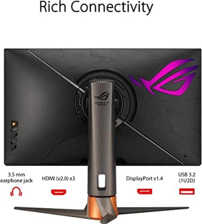Actual product image ASUS ROG Swift PG27AQN (2560 x 1440 pixels, 27")