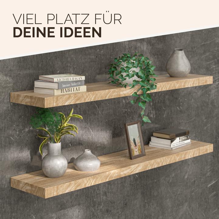 Actual product image Casaria Wandregale (110 x 23 x 3.8 cm)