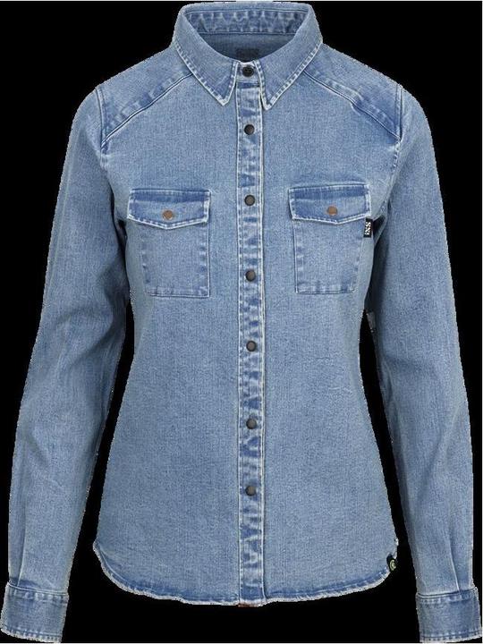 Immagine prodotto iXS Carve donne Digger camicia organica lavata blu 34 (34)