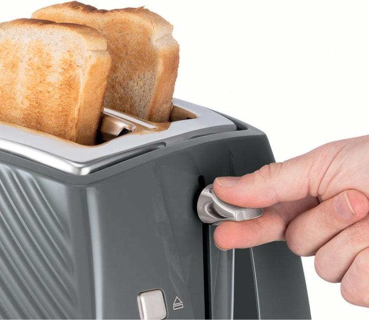 Actual product image Russell Hobbs 26392-56 Groove 2S Toaster grey