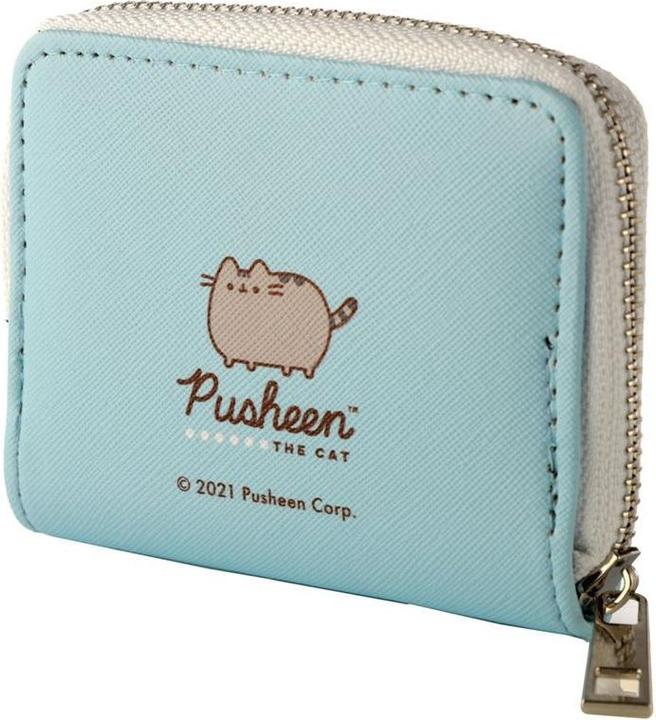 Immagine prodotto Puckator Pusheen il gatto buongustaio Portafoglio piccolo con chiusura a zip