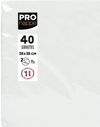 Actual product image PROnappe Dinner-Servietten (40 x, 38 x 38 cm)