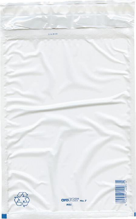 Actual product image Arofol Air bubble bag ® Poly, 7, outer/inner dimensions 250x350/230x340mm, white (100 pcs.)