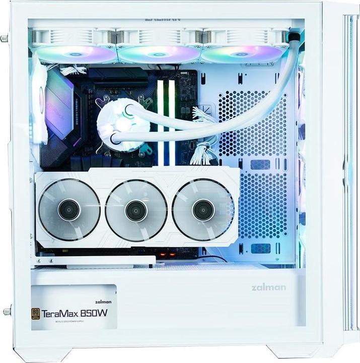 Image du produit Zalman Boitier Moyen Tour E-ATX Z10 Duo avec panneaux vitrés (Blanc) (ATX, E-ATX, mATX, Mini-ITX)